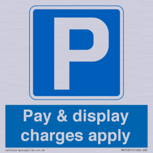 Pay & display charges apply
